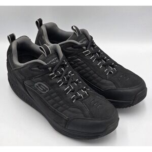 Skechers Men's Shape Ups Toning Walking Shoes Sneakers Size 12 Black 52000